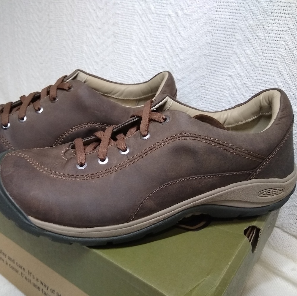 Keen Presidio II W8.5 Dark Earth Hiking Shoes